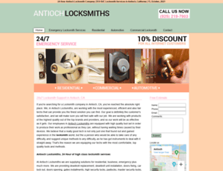 antiochlocksmiths.biz screenshot