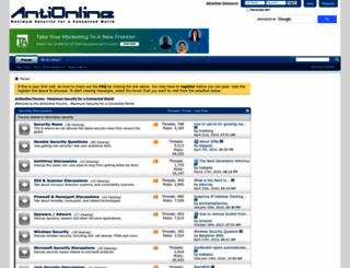antionline.com screenshot
