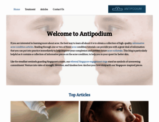 antipodium.com screenshot