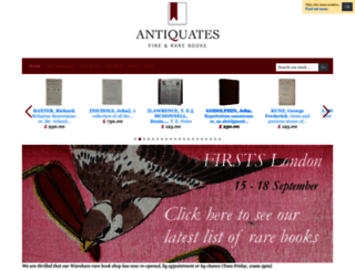 antiquates.co.uk screenshot