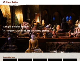 antique-buddhas.com screenshot