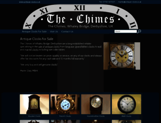 antique-clock.co.uk screenshot