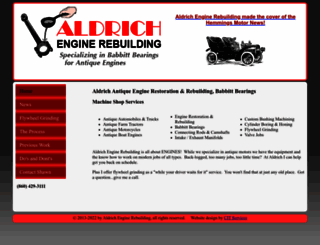 antique-engine-rebuilding.com screenshot