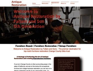 antique-restorers.com screenshot