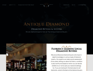 antiquediamondbuyers.org screenshot