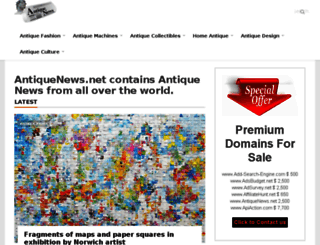 antiquenews.net screenshot