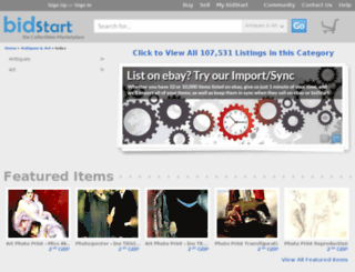 antiques-art.bidstart.com screenshot