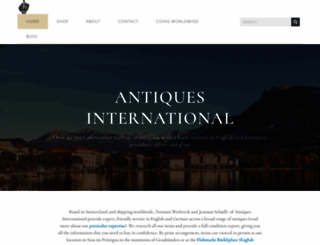 antiques-international.ch screenshot
