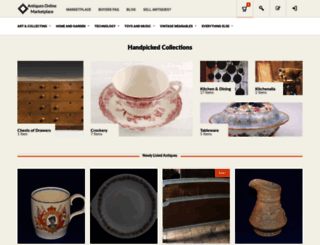 antiques-online.co.uk screenshot