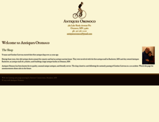 antiques-oronoco.com screenshot