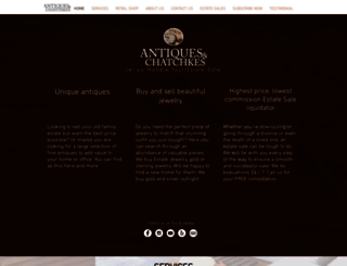 antiquesandchatchkes.com screenshot