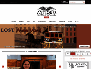 antiquesandthearts.com screenshot