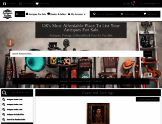antiquestobuy.co.uk screenshot