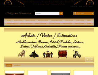 antiquites-perrusson.com screenshot