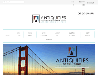 antiquitiesca.com screenshot