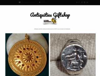 antiquitiesgiftshop.com screenshot