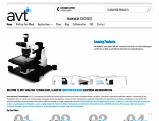 antivibrationtable.com screenshot