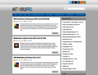 antivirus-pro.blogspot.com screenshot