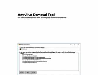 antivirus-removal-tool.com screenshot