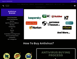 antivirusbazaar.in screenshot