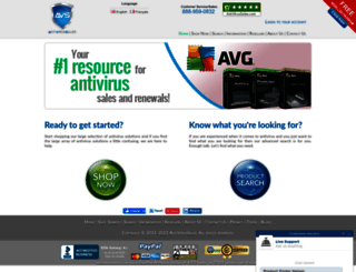 antivirussales.com screenshot