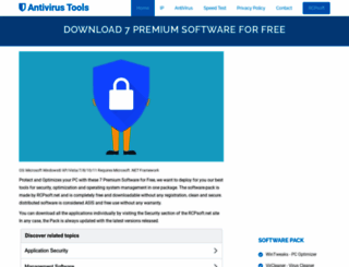 antivirustools.net screenshot