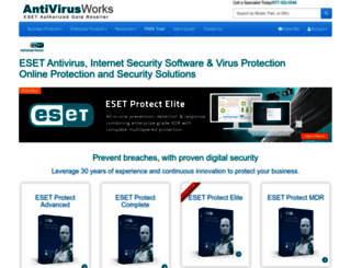 antivirusworks.com screenshot