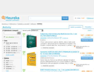 antiviry.heureka.cz screenshot