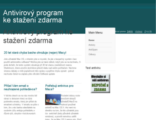 antiviryzdarma.cz screenshot