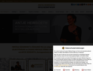 antje-heimsoeth.com screenshot