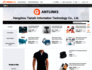 antlinks.en.alibaba.com screenshot