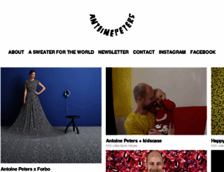 antoinepeters.com screenshot