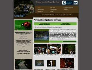 antoinesprinkler.com screenshot