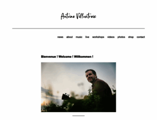 antoinevilloutreix.com screenshot