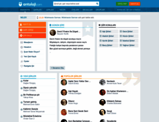 antoloji.com screenshot