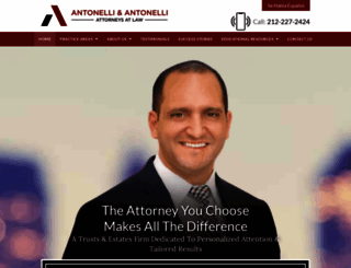 antonelli-legal.com screenshot