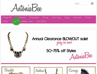 antoniabee.com screenshot