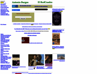 antonioburgos.com screenshot