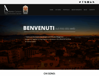 antoniocarboni.com screenshot