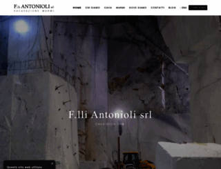antonioli.com screenshot
