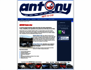 antony-rentacar.com screenshot