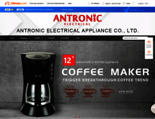 antronic.en.alibaba.com screenshot