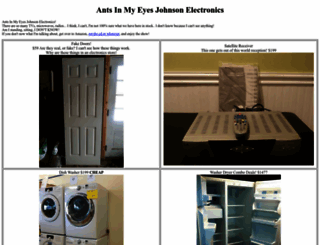 antsinmyeyesjohnsonelectronics.com screenshot