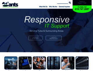 antsolutions.net screenshot