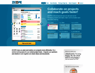 antwort42.zcope-engine.com screenshot