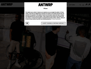 antwrp.be screenshot