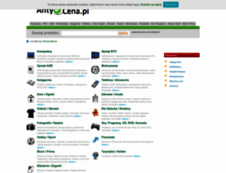 antycena.pl screenshot