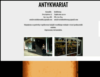 antykwariat.kolobrzeg.pl screenshot