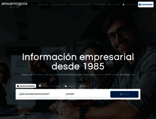 anuarioguia.com screenshot