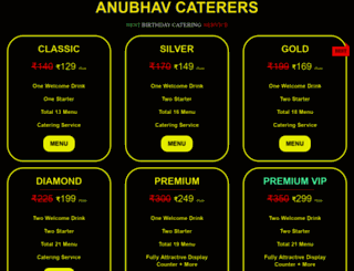 anubhavcaterers.com screenshot